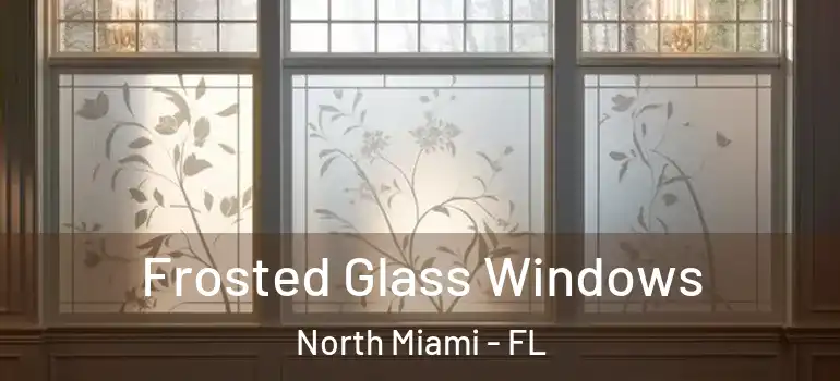  Frosted Glass Windows North Miami - FL